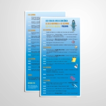 Flyer frente e verso