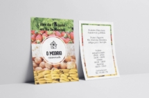 Flyer frente e verso