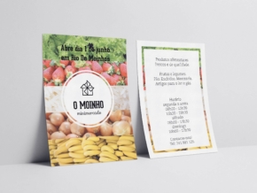 Flyer frente e verso